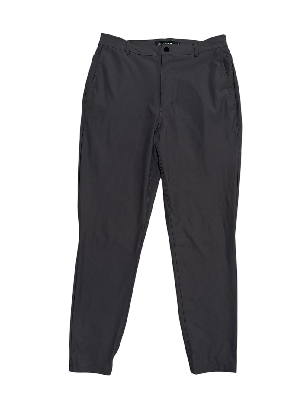 Cuts Clothing Pants Mens Large Dark Gray Stretch Athletic Dressy Joggers
